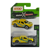 Seedo Metal X Racers Cruiser Series Die Cast Car for Ages 3+, Pack Of 4